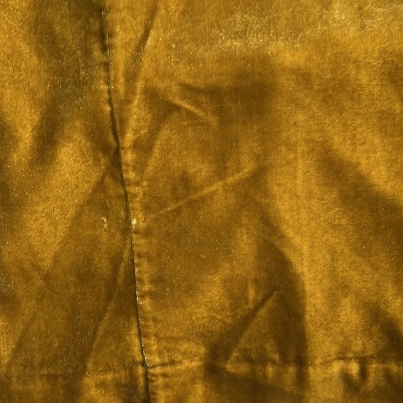 JCrew Gold Velvet skirt - Picture 6 of 6